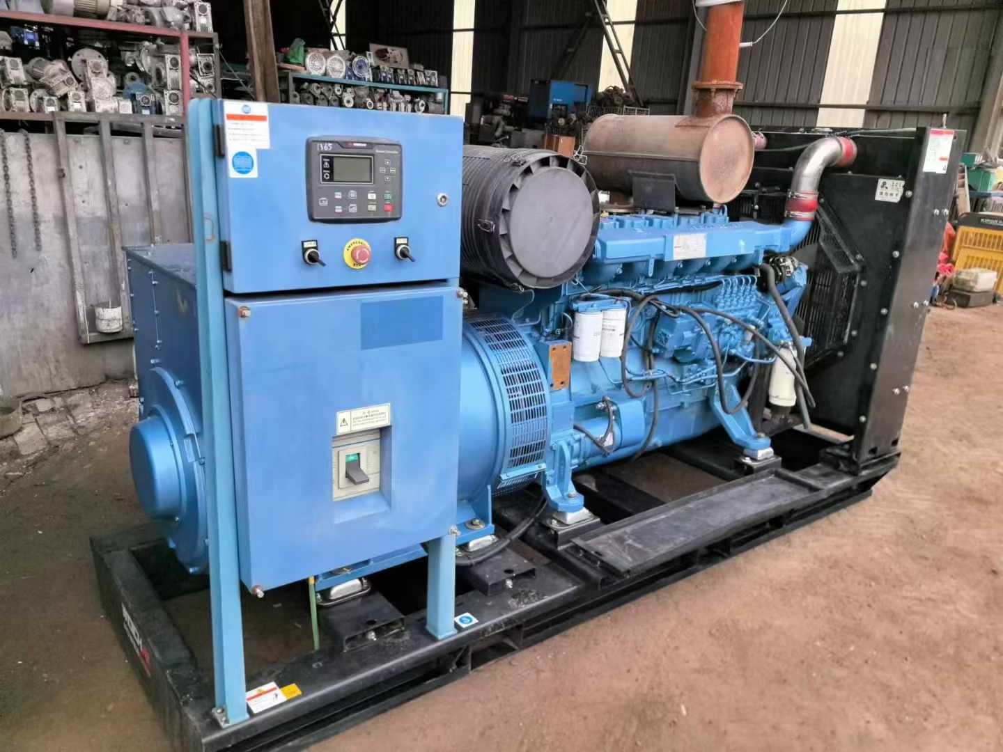 繁昌500kW 柴油发电机组可带动设备功率的计算公式是什么？